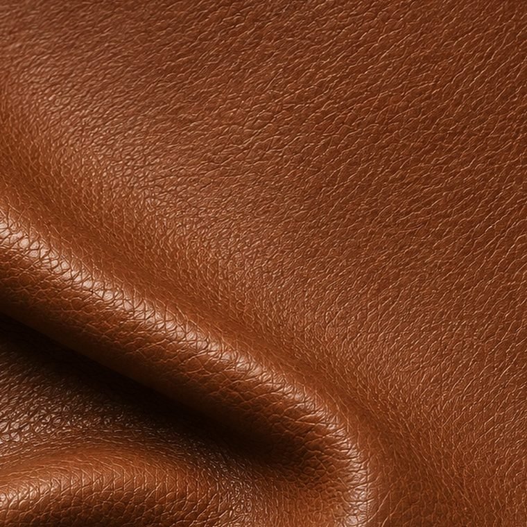 Saddle Brown leather swatch